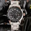 HETS Watch Quartz Timing Movement Watches 42 mm Big Dalm Sapphire étanche-bracelet étanche Montre de Luxe