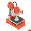 Printers 3D-printer Desktop Mini 100-100 mm Afdrukformaat voor kinderen Student Huishoudelijk Onderwijs Beginner Drop Delivery Computers Netto Othvd