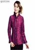 Women039s Jackets Fashion Purple Spring Chinese Silk Satin Embroidery Jacket Coat Flowers Mujeres Chaqueta Size S M L XL XXL XX8044273