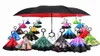 Newest Windproof Reverse Umbrella Folding Double Layer Inverted Rain Umbrella Self Stand Inside Out Rain Protection CHook Hands I9059338