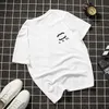 Advanced version Womens T-Shirt France trendy Clothing two C letter Graphic Print couple Fashion cotton Round neck xxxl 4XL Short sleeve tops tees AAAAA