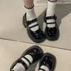 Geklede schoenen Casual hakken Lolita 2024 Basketbalplatform Ronde neus Pumps Sandalen Dames Comfortabel Mary Jane Laatste zomer Fa