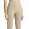 Pantalon actif Leggings de yoga d'hiver pour femmes avec doublure en polaire thermique - Contrôle du ventre taille haute