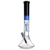 Phoenixstar Glass Beaker Water Pipe med 8 Arms Percs Recycler Bong Glass Smoking Waterpipe Bong 16 '' Tall Water Pipe rakt rör