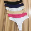 Panties Women's 10 Pieces Ladies Cotton Thong Panties Sexy Women G String Tangas Mujer Woman Underwear Lingerie Femme Underpants Solid Panty XXL 211021 ldd240311