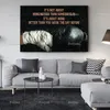 Paintings Boxing Poster It'S Not About Being Better Than Someone Else You Were Home Decor Canvas Wall Art247j