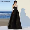 Elegant Spaghetti Strap Evening Guest Prom Long Party Dresses for Women Sexy Deep V Neck Backless Summer Wedding Maxi Dress 240309