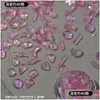 Nail Art Decorations 30/40 Pcs Aurora Irregar Crystal Charms Rhinestones Mixed-Size Super Shiny Love-Heart Stars Flatback Resin Drop D Otxf0