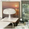 Lampes Shades Italie Designer LED Lampe de table champignon pour hôtel chambre chevet salon décoration éclairage moderne minimaliste lampes de bureau L312
