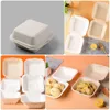 Take Out Containers Box Food Boxes Prep Go To Packing Disposable Meal Fried Takeout Chicken Container Takeaway Chinese Trays