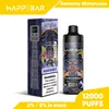 EU Warehouse 12K Puff 12000 Vapes Disponibla smart skärm Justerbar stor rök 5% 50 mg