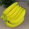 Decorazione per feste Mazzo di banane artificiali Simulazione di frutta Modello Po Puntelli Decori falsi