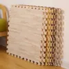 Wood Grain Puzzle Mat Baby Foam Play Splicing Bedroom Thicken Soft Modern Floor Kids Rug Living Room Crawling Carpet 211204275Z