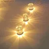 Lâmpadas Shades Nova lâmpada de cristal criativo diamante LED recarregável lâmpada de mesa bar lâmpada de mesa atmosfera quarto lâmpada de cabeceira atmosfera L240311