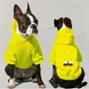 Abbigliamento per cani Felpa con cappuccio con cappuccio Tuta per cani Pullover Vestiti per animali alla moda Inverno Minimalista Pug Abbigliamento Gatti Abbigliamento 2024