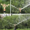 Sprinklers 1/2" 3/4" Zinc Alloy Rotary Watering Impact Sprinkler For Garden Lawn Sprayer Nozzle Micro Irrigation Hose End Sprinkler