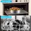 Cookware Sets Stainless Steel Pots And Pans Set 7-Piece Kitchen With Glass Lids Stay-Cool Handle Oven Safe Works Induct