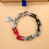 Pulsera Pulsera de diseñador Alta calidad para su elección Pulseras de diseñador de lujo Diseño del alfabeto Regalo de San Valentín Pulsera de mujer noble y elegante buena agradable