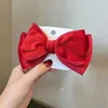 ملحقات الشعر 10pcs/Lot Velvet Bow Clip أنيقة TIE Pinpins Barrettes for Women Girls Wine Red