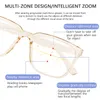 Sunglasses Pochromic Progressive Multifocus Reading Glasses For Women Ultra-light Tr90 Frame Presbyopia Eyeglasses Can Be Customized