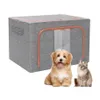 Cat Carriers Crates domy Pet Tlengge Cage Atomizacja Pies Lniana Składana skrzynka Puppy Kott Inkubator z nebulizacją Veterinar3118