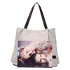 Tilorraine borsa da donna borsa in tela per il tempo libero grande capacità moda coreana semplice borsa da donna versatile quattro stagioni 240306