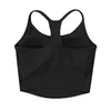 Lulu Anti course tasse Racerback soutien-gorge de sport sans manches en forme de Yoga Fitness vêtements d'extérieur soutien-gorge de course été