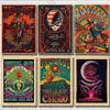 Schedel Metalen Tin Bord Abstract Home Decor The Grateful Dead Tin Posters Cartoon Wall Art Metalen Platen Pub Bar Teken voor Slaapkamer Q072208h