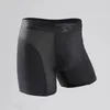 Underpants homens calcinha de verão respirável malha roupa interior masculina com u bolsa convexa design de perna longa para suporte de conforto alto