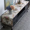 Proud Rose European TV Cover Cover Cloth Tassel Tableroth Table Table Runner Mose TV Ark Ark Dustproof Cover Dresser 2011206H