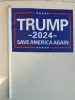 Bandiere Donald Trump 2024 14 * 21 cm Riprendi l'America Bandiera con pennone Decorazione elettorale Banner 2024311