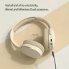 Cell Phone Earphones P2961 Bluetooth earphones for with true wireless movement TF/AUX music player and microphoneH240312
