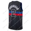 Maillot de basket-ball Piston City pour hommes Cade Cunningham Jaden Ivey Ausar Thompson Jalen Duren Marvin Bagley Bojan Bogdanovic Killian Hayes Isaiah1 Chemise personnalisée