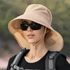 Berets Women Sun Hats защита от ультрафиолетовой защиты