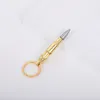 Bullet Shape Bottle Opener Shell Case Formed Opener Keychain Metal Keychains Pendant Bar Keyring