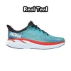 2024 Nieuwe hardloopschoenen drie zwart wit blauw mist oranje munt poeder paars gele peer kruidnagel marmeren clifton 9 bondi 8 heren designer sneakers dames sneakers