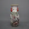 Jingdezhen Antique Ceramics Qianlong Pastell Vase 18 Crane Home Decoration Cabinet Antika Display Pieces Vase Ceramic Festival Dec2603