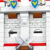 AUSINI 27110 Knights Castle Series Conjunto de bloques de construcción Niños DIY Educativo Creativo Modelo Ladrillos Juguetes para niños C1115252v