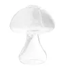 Vaso di vetro trasparente a forma di fungo Bella pianta di coltura idroponica Decorazione artigianale creativa per vasi da soggiorno per ufficio a casa57444443024