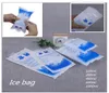 Voedsel Freshkeeping Ice Bag Herbruikbare zer PE Ice Pack Gel voedsel gekoelde Zakken express plastic koeltassen custom logo fa1888282