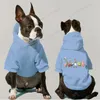 Abbigliamento per cani Felpa con cappuccio con cappuccio Tuta per cani Pullover Vestiti per animali alla moda Inverno Minimalista Pug Abbigliamento Gatti Abbigliamento 2024