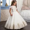 Abiti da ragazza Prima Comunione per ragazze Abiti a fiori Matrimoni Prom Bambini Bambini Costume elegante per neonati