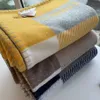 TOP QUAILTY WOOL NEW Color Yellow Gray Blankets And Cushion Thick Home Sofa Blanket beige orange black red gray navy Big Size310I