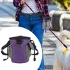 Sac de transport pour chiens, sac de collation pour animaux de compagnie, sac de friandises Portable, support de sacs d'extérieur, résistant à l'usure, sans entraînement pour chiots