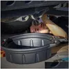 Grenrörsdelar 7.5L Oil Drain Pan Waste Engine Collector Tank Trip Tray för reparation Bilbränsle Fluidbyte Garage Tool Drop Delivery Aut Ochu