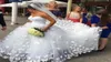 2019 Amazing 3D Butterfly Appliques Court Train Princess Tulle Wedding Dresses Aweetheart Dubai Arabic Boho Princess Wedding Gowns4138612