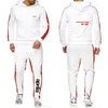2023 primavera outono dos homens aprilia racing rsv4 impressão de alta qualidade algodão pulôver hoodies + esportes casuais jogging calças conjuntos