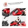 2,4 GHz Vattentät 20 kmh RC Boat High Speed ​​4 Channels Electric Remote Control Motorboat Toys For Adults and Kids 240307