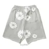 Designer Denimtear's Men and Women Fashion Summer Clothes Tracksuits Kapok All Over Foam Print Loose Casual Shorts V00s