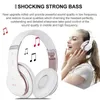 Cell Phone Earphones Wireless Headphones Sport Bluetooth 5.0 Earphone Foldable Wirele Handsfree Headset Ear Buds Head Earbuds ForH240312